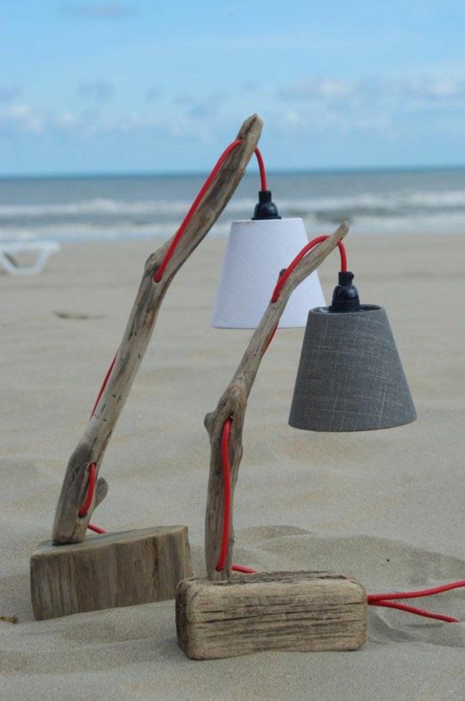 Mod Les De Lampadaire Cr Es Avec Du Bois Flott Bricolage Maison